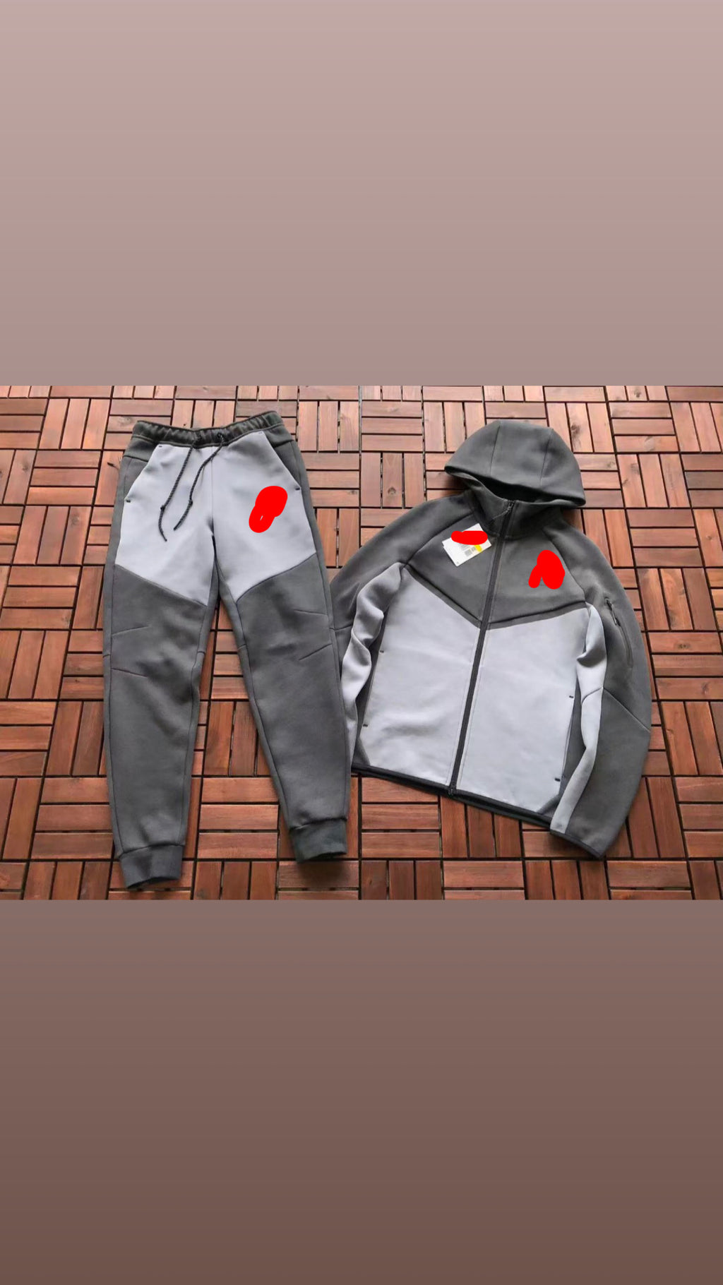 2025 dark gray + cement gray TF style