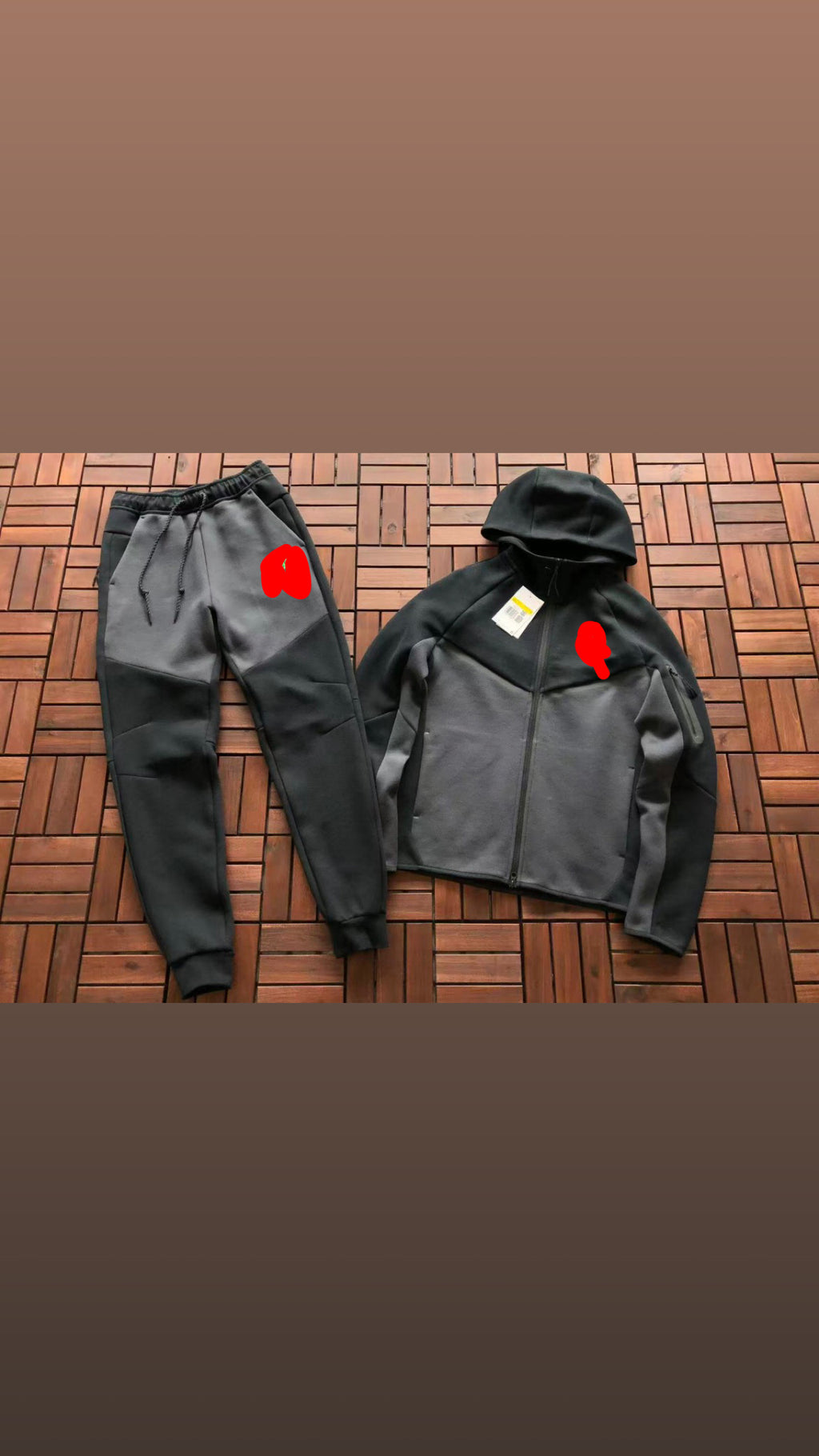 2025 black + dark gray and green label TF style