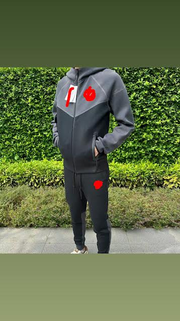 23 black + dark gray orange label TF style