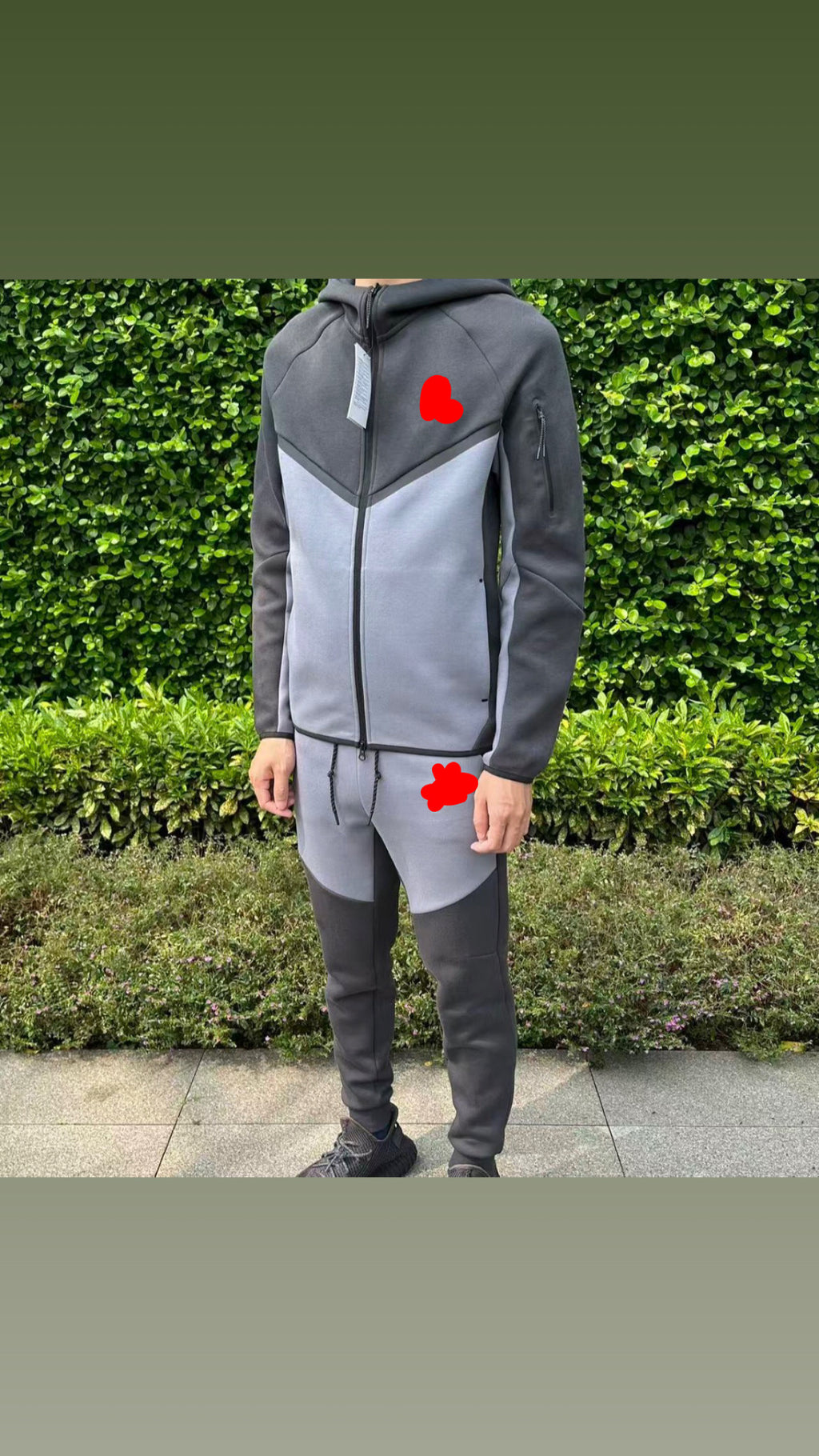 2025 dark gray + cement gray TF style